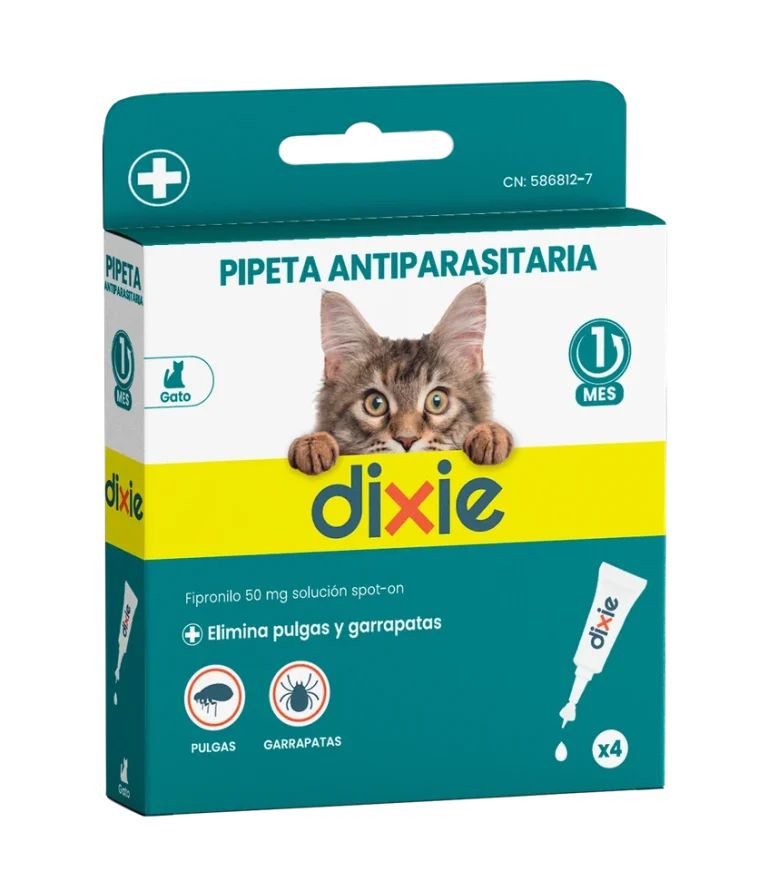 Pipetas antiparasitarias gato Fipronilo