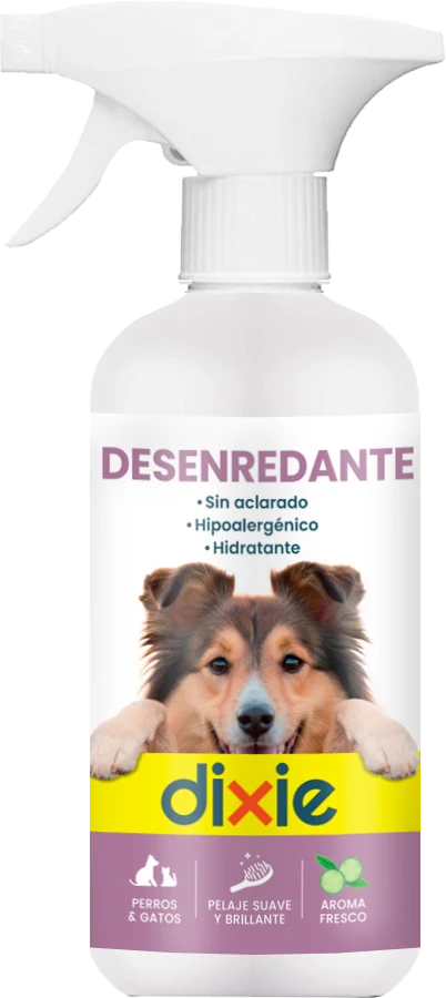 Spray desenredante para perros y gatos